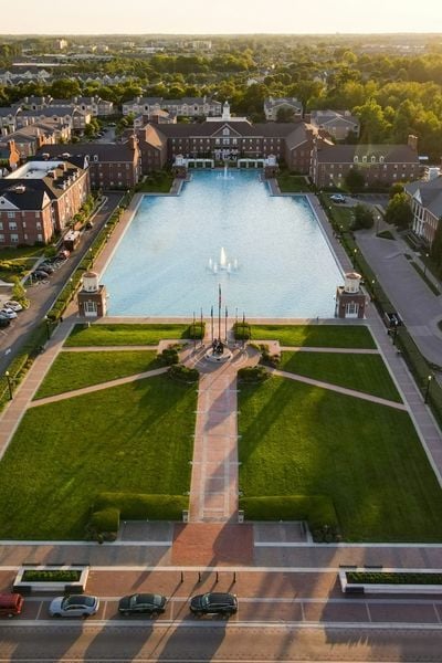Carmel reflection pond