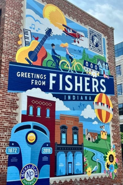 Fishers Art Wall