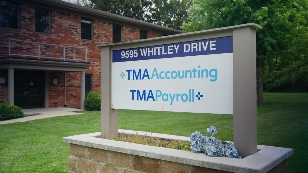 Outside view of TMA Accounting building