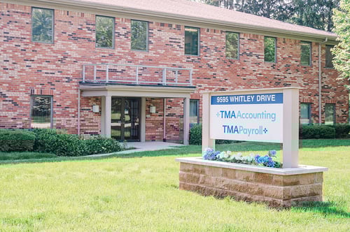 Outside of TMA Accounting building