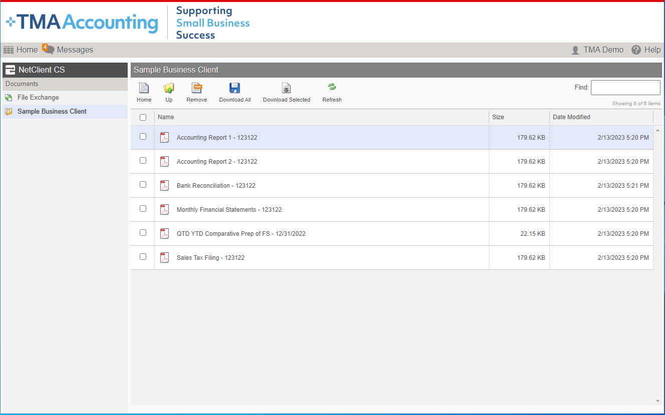 Client Center Screen Shot(1)