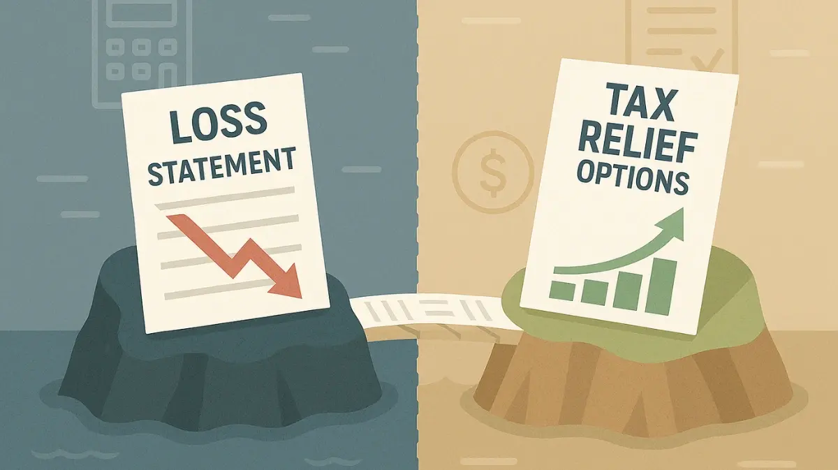 Can You Turn Business Losses into Tax Relief?
