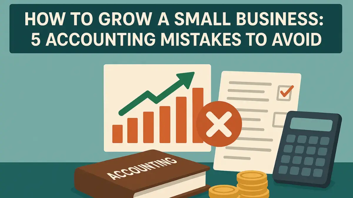 How to Grow a Small Business: 5 Accounting Mistakes to Avoid