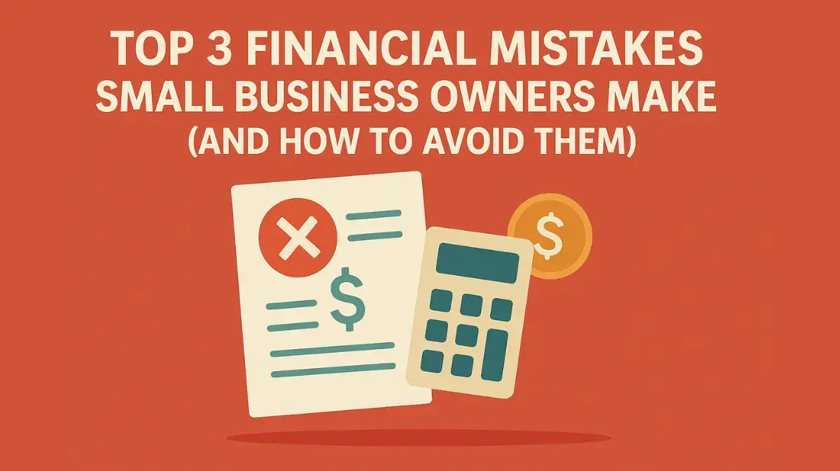 Top 3 Financial Mistakes Small Business Owners Make